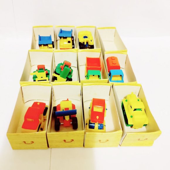 Toys 1981 Of Assorted Trucks And Tractors No1979 Made In